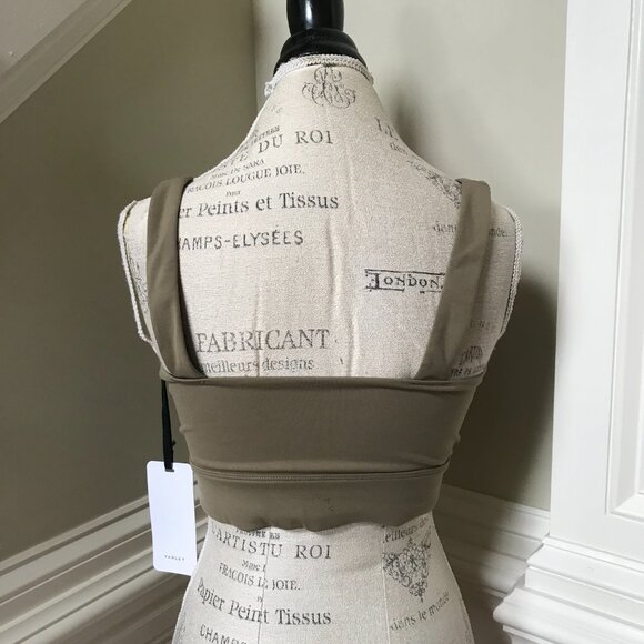 NWT Varley Always Edwards Sports Bra Womens XL Green Medium Support Scoop Neck - Picture 12 of 14